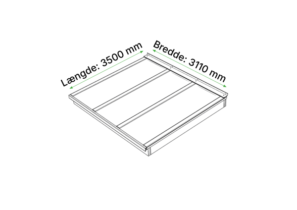 Komplet Termotag 3500x3110 mm