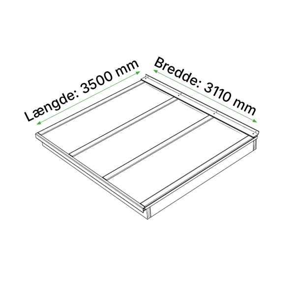 Komplet Termotag 3500x3110 mm