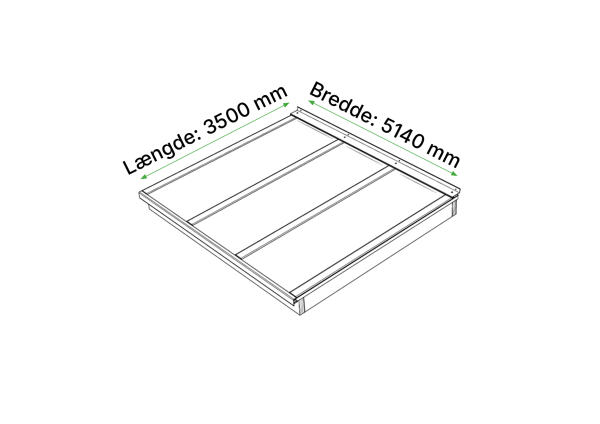 Komplet Termotag 3500 x 5140 mm