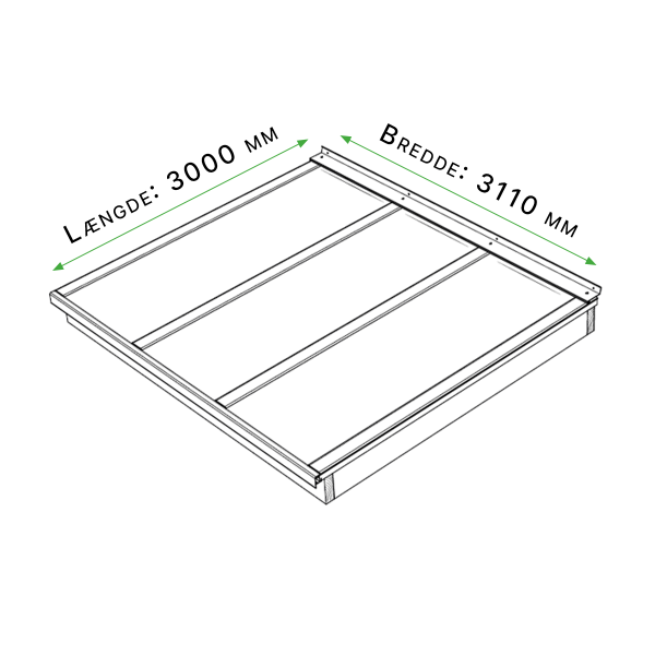 Komplet termotag 3110 x 3000 mm