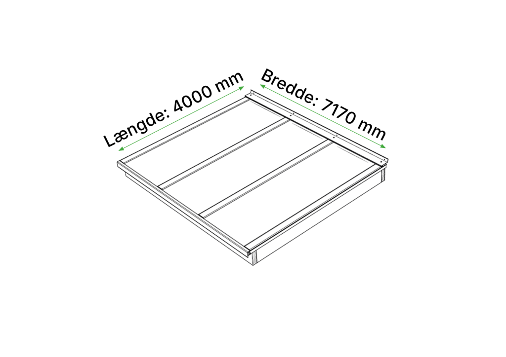 Komplet termotag 16mm opal 7 m x 400 cm