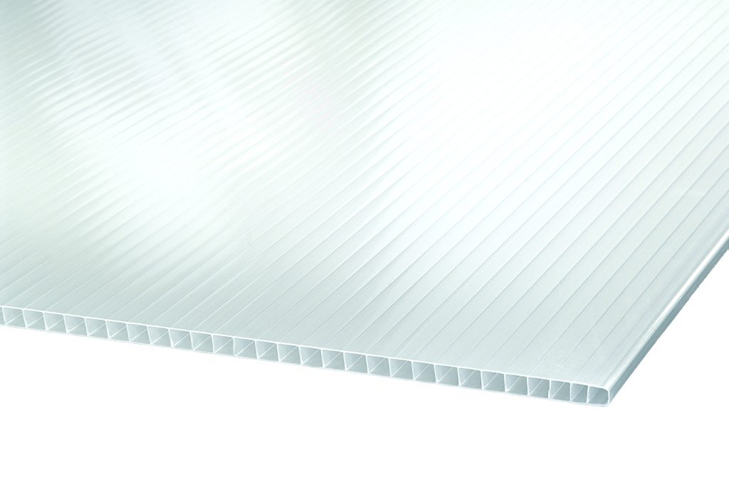 Lavpris Kanalplade 10 mm opal 500 x 105 cm