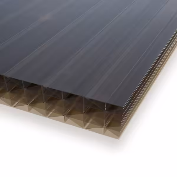 Kanalplade 32 mm Bronze 600 x 120 cm