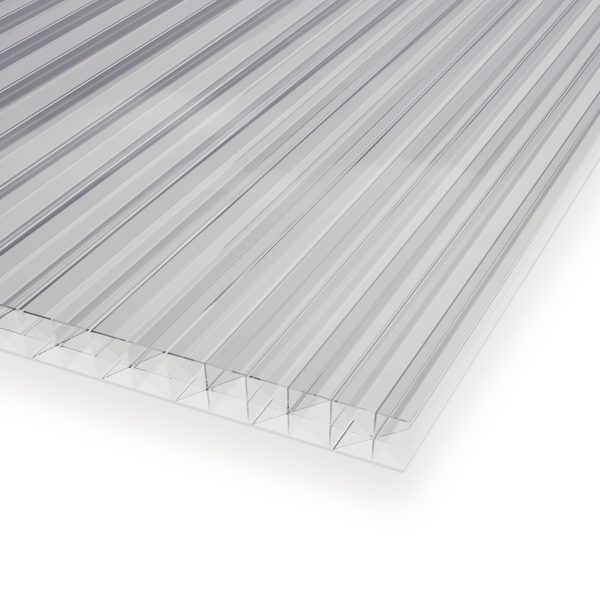 Kanalplade 16 mm klar 600 x 120 cm